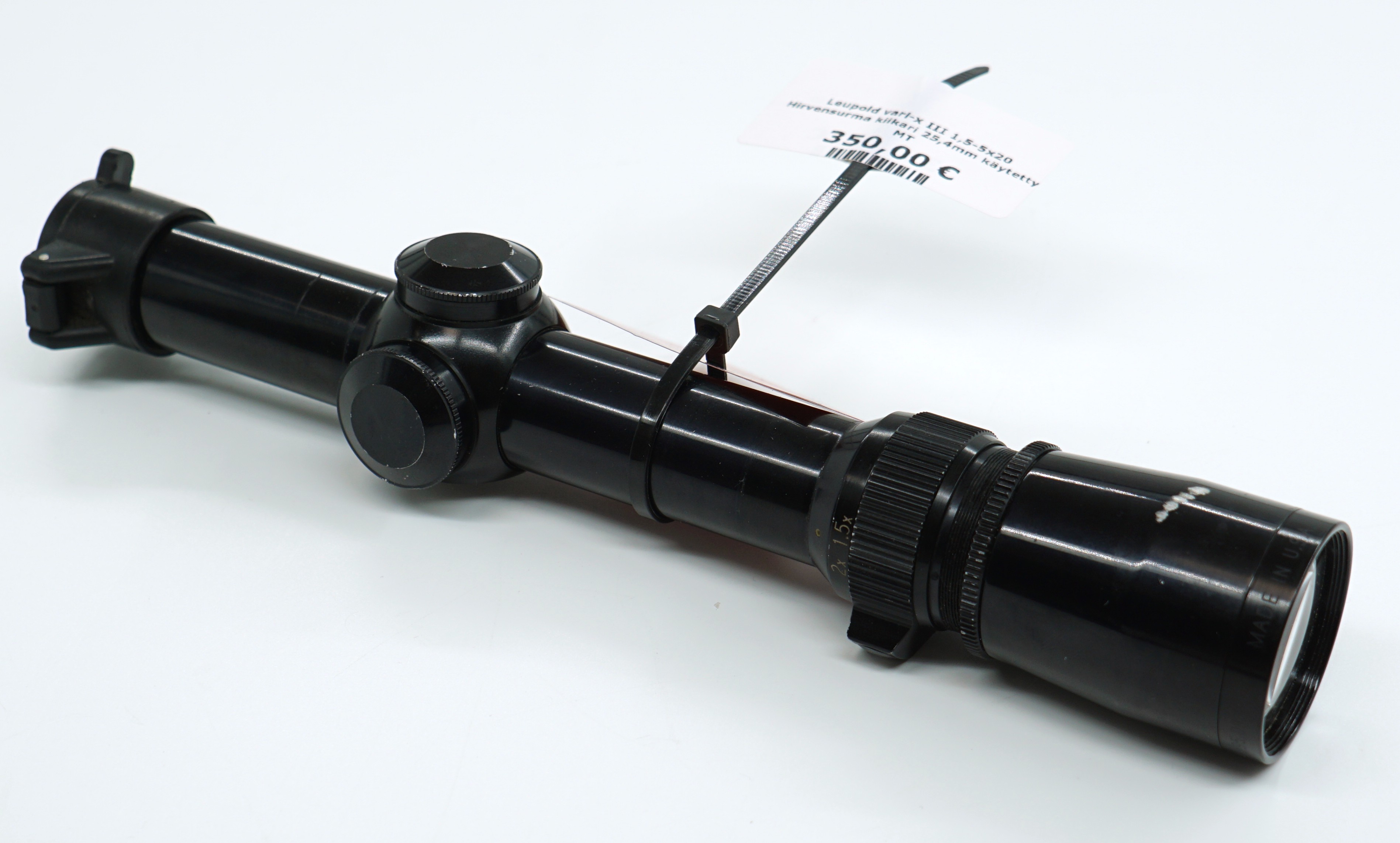 Leupold  vari-x III 1,5-5x20 Hirvensurma kiikari 25,4mm  käytetty  MT