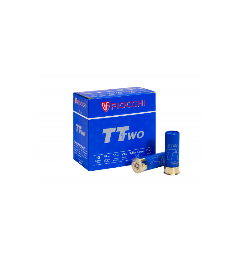 Fiocchi TT Two Trap 12/70 24g 2,4mm 25kpl