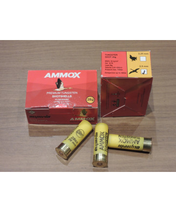 AmmoX Premium Tungsten 12/70 28g 2,5mm 10kpl/rs