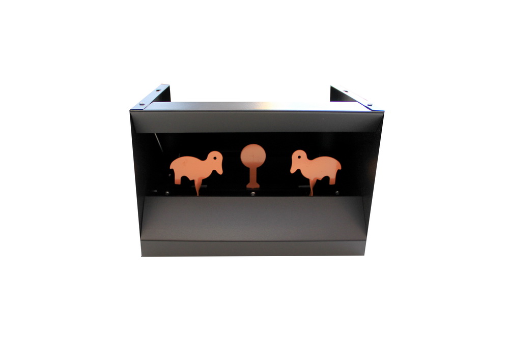 Borner Duck Ilmakiväärin reagoiva taululaite luodinkerääjällä