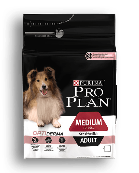 Purina Pro Plan medium & adult sensitive skin 14kg lohi&riisi                                                                     