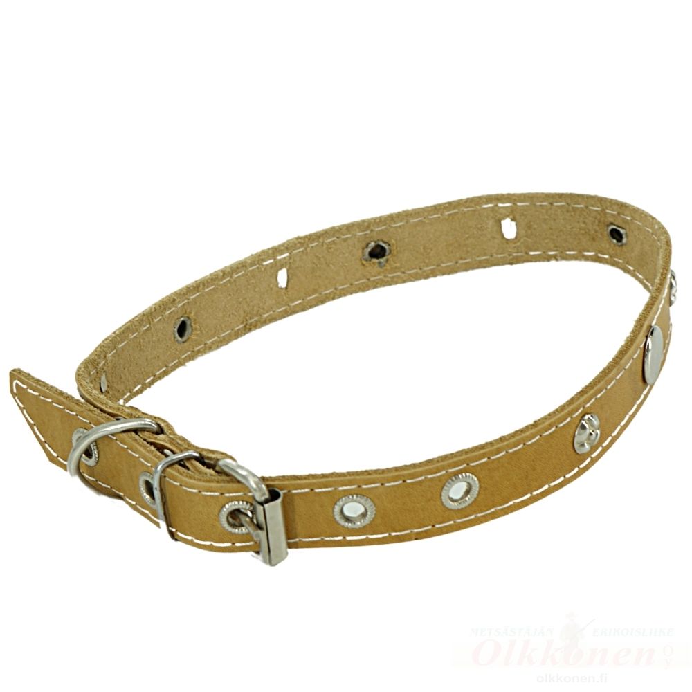 Koiran Talutuspanta Nahka lev.18mm/pit.45cm Ruskea                                                            