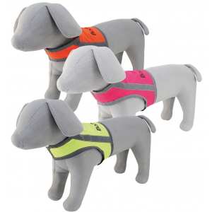 Booster Oranssi/heijastava  huomioliivi koiralle koko L                                                               