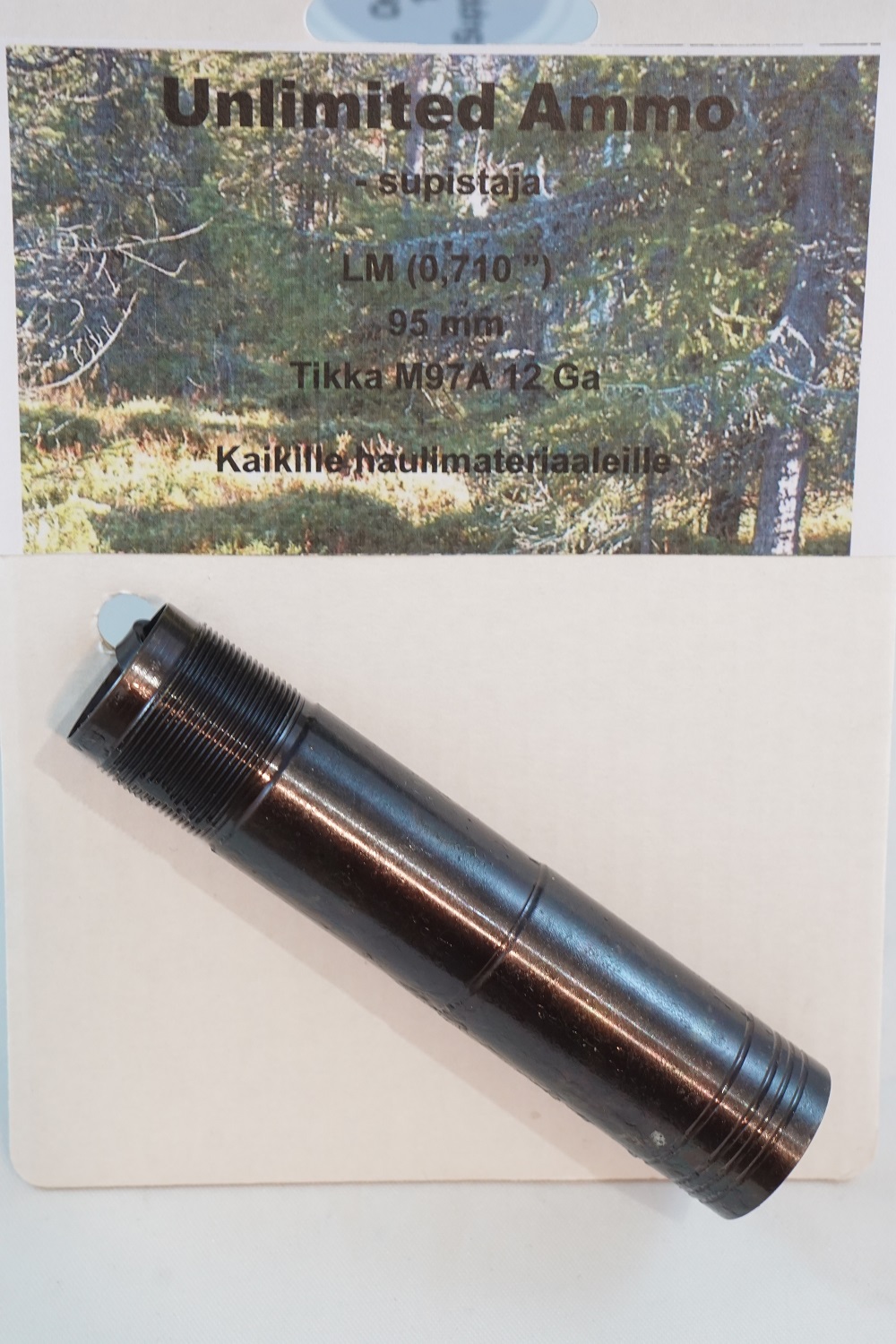 UnA 12ga 0,710" LM Tikka 97A supistajaholkki                                                                  