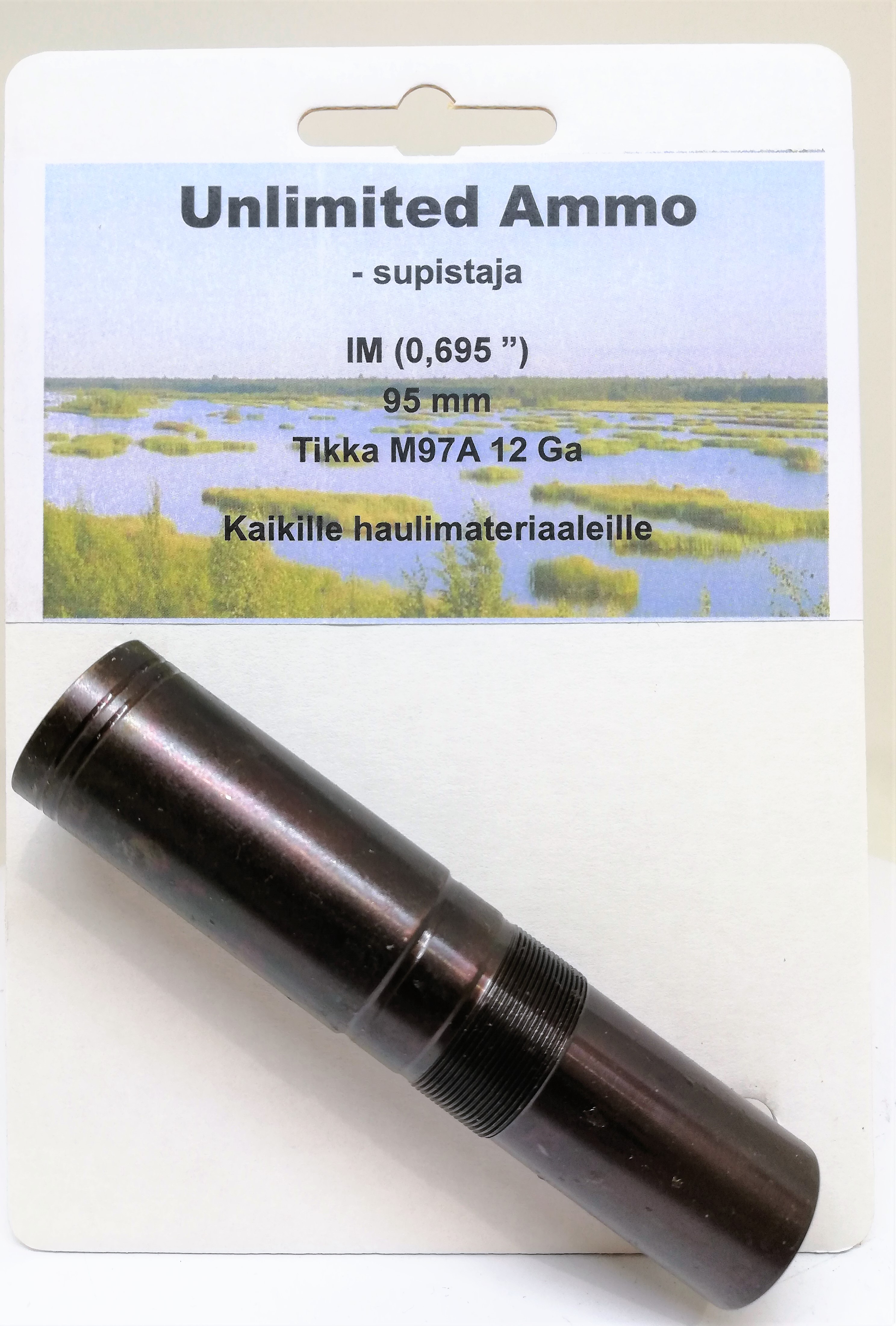UnA 12ga 0,695" IM Tikka 97A supistajaholkki                                                                   