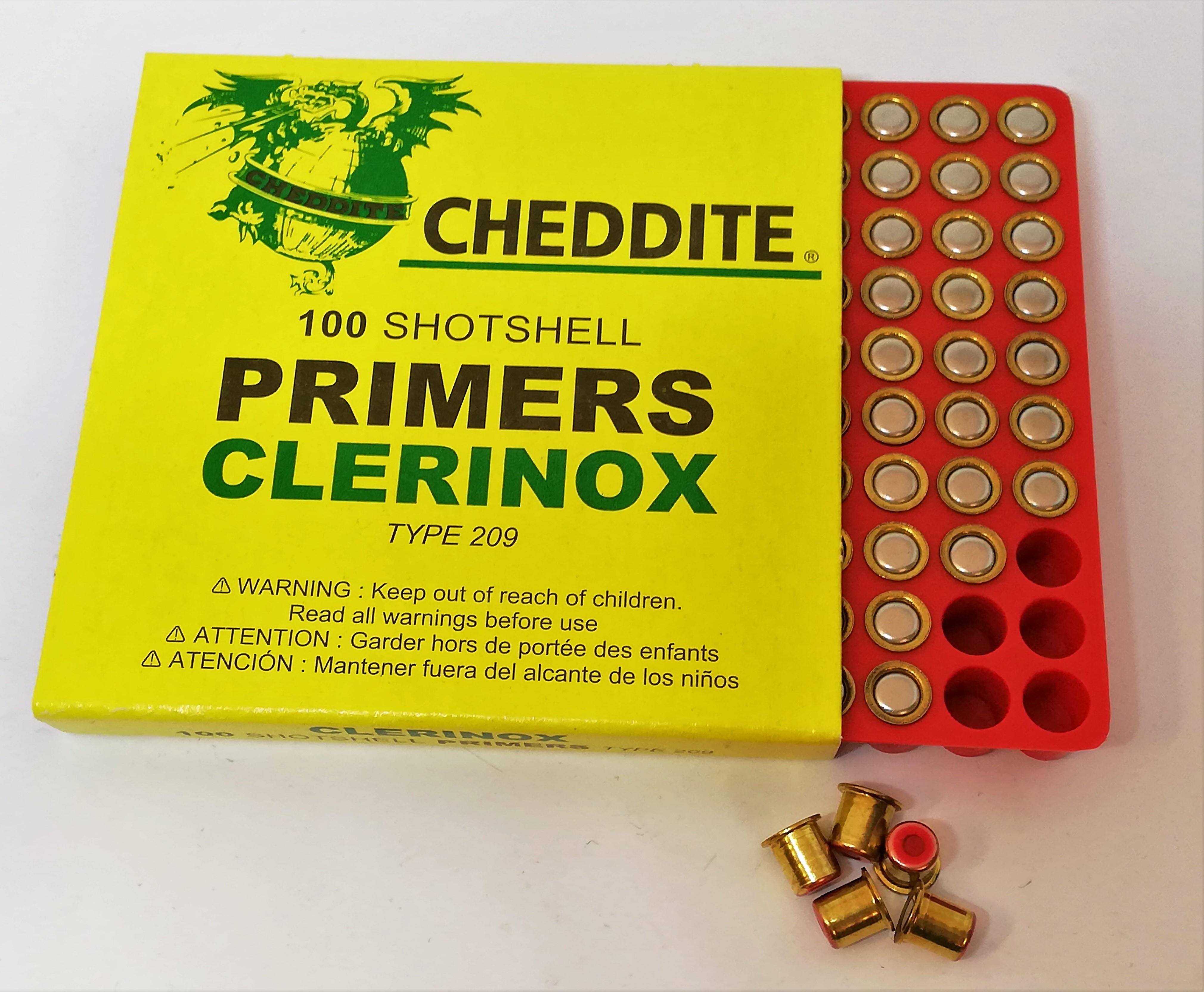 Cheddite 209 haulikkonalli 100 kpl CX1000                                                                     