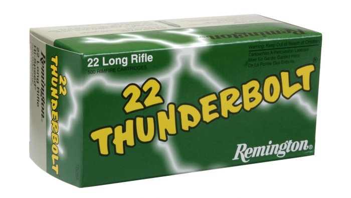 Remington 22 LR Thunderbolt 500 kpl / rs                                                                      