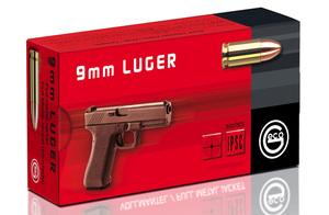 Geco 9mm Luger 8,0g FMJ Tombak Jacket patruuna 50 kpl/rs                                                                            