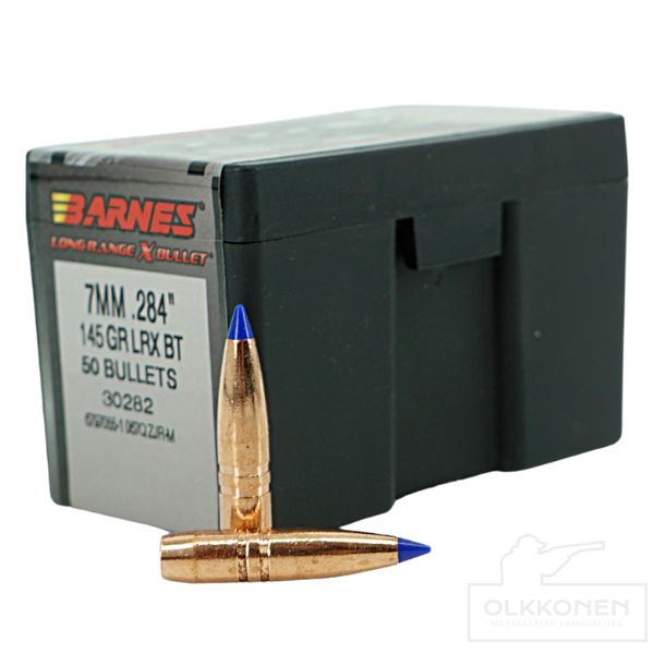 Barnes LRX BT 7mm 9,39g 145gr luoti 50 kpl/rs