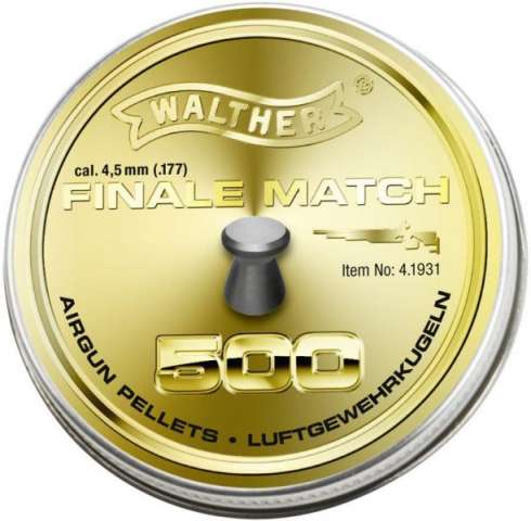 Walther Finale Pistol Match  4,50mm  0,49g