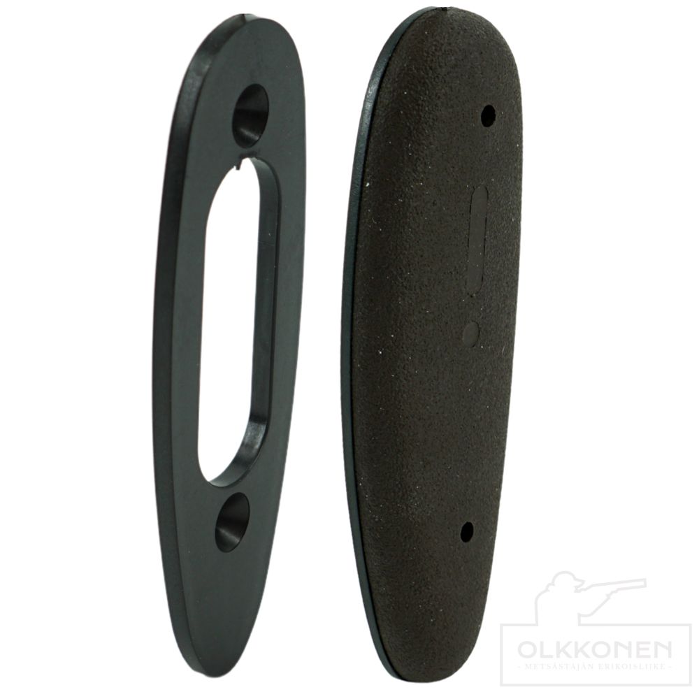 Perälevy Tikka/Sako/Valmet kuminen + aluslaatta