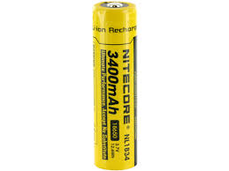 Nitecore NL1834 3400mAh Li-on akkuparisto