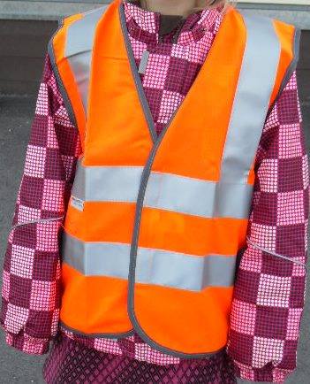 Safe-Guard Lasten huomioliivi oranssi