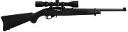 Ruger 10/22 RPF-WEA .22 LR synt. sin. 1/2-auto pienoiskivääri
