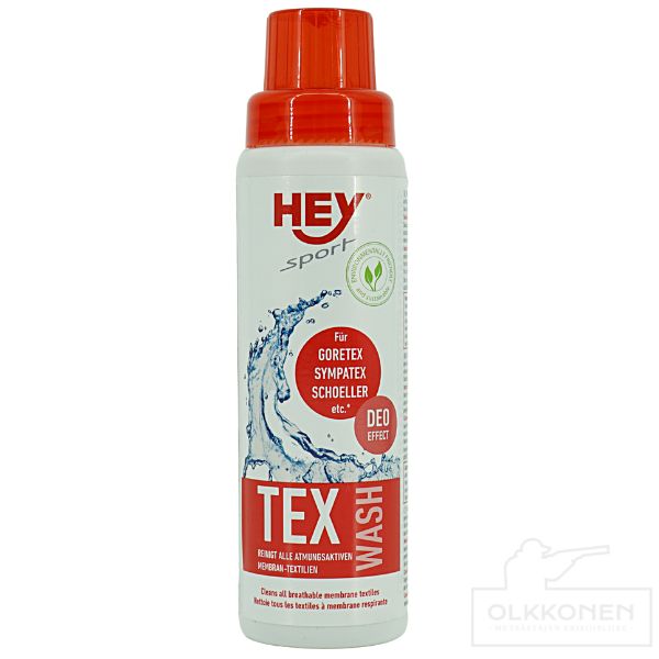 Hey Sport Tex Wash pesuaine 250ml