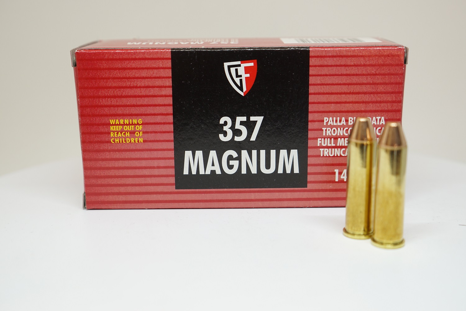 Fiocchi .357 Magnum patruuna 9,42g FMJTC