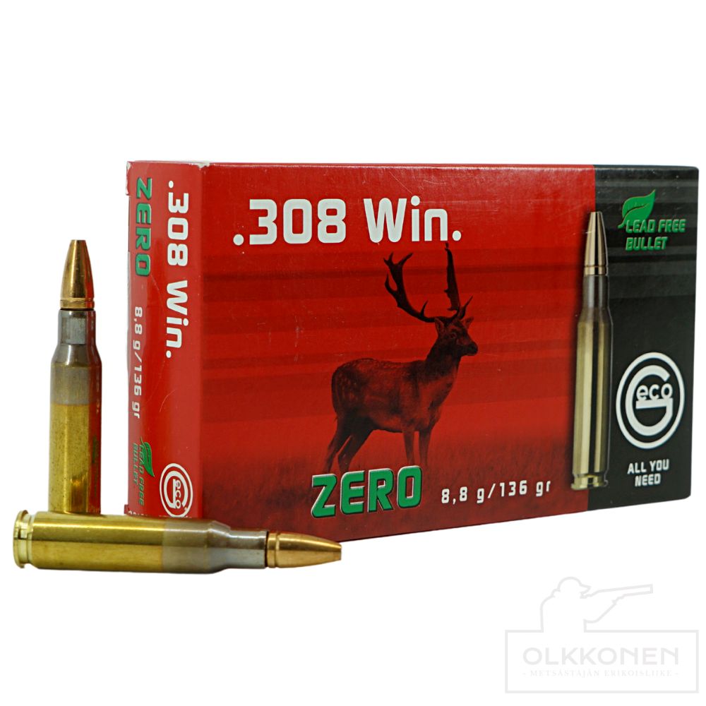 Geco .308 Win Zero 8,8g patruuna