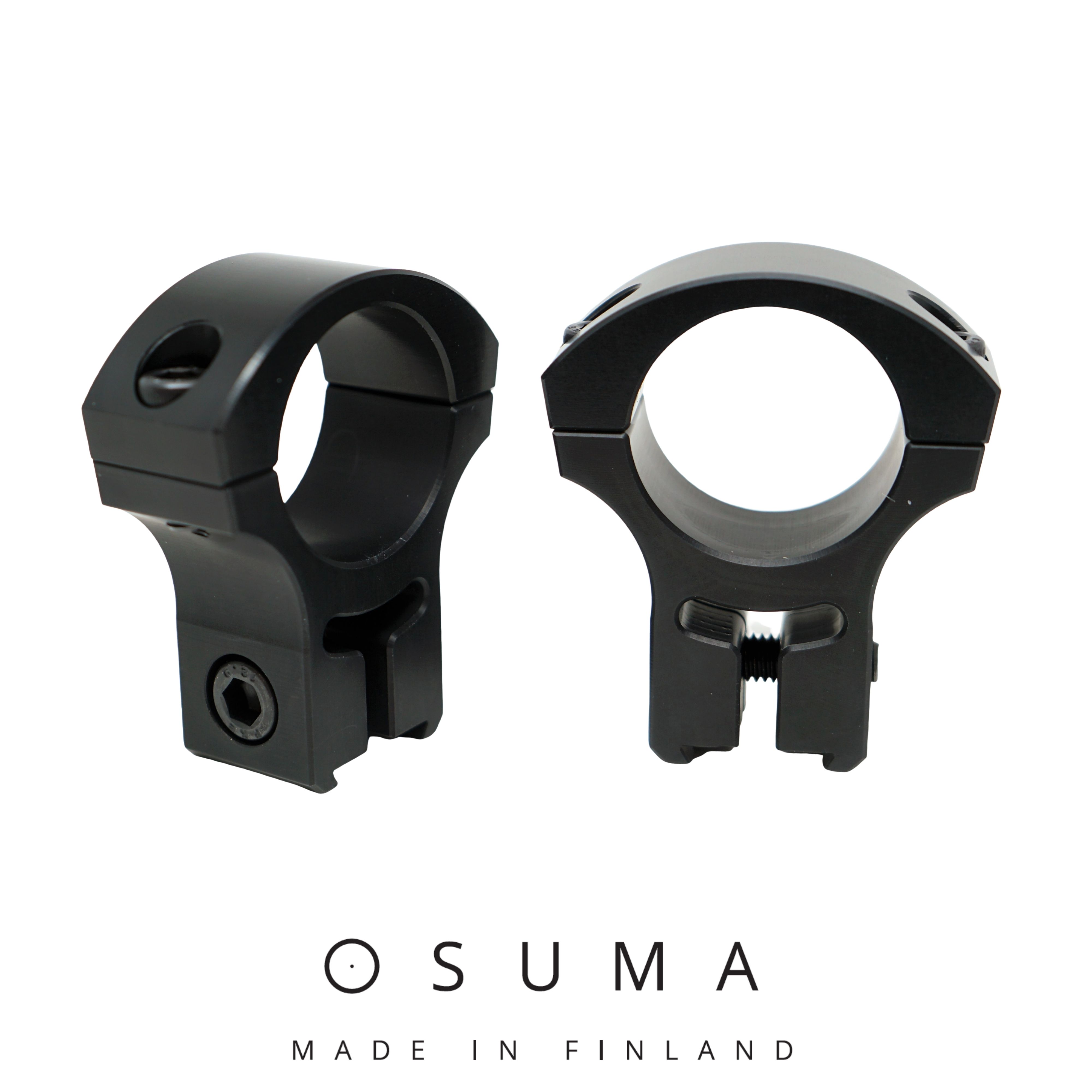 Osumajalka 30mm/17mm/25mm väri musta