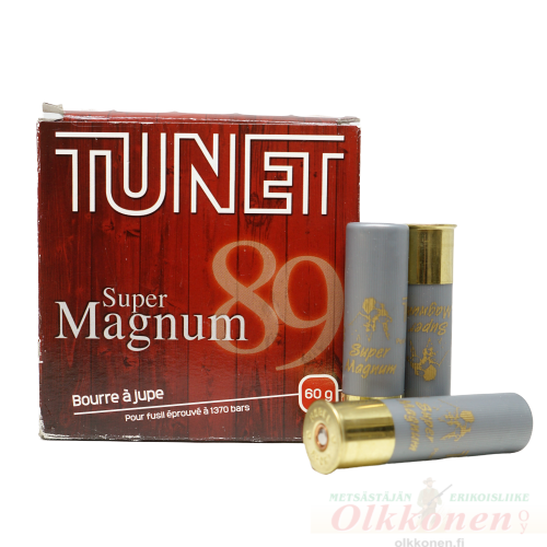Tunet Super Magnum 12/89 60g nro 4 3,25mm 25kpl/rs 