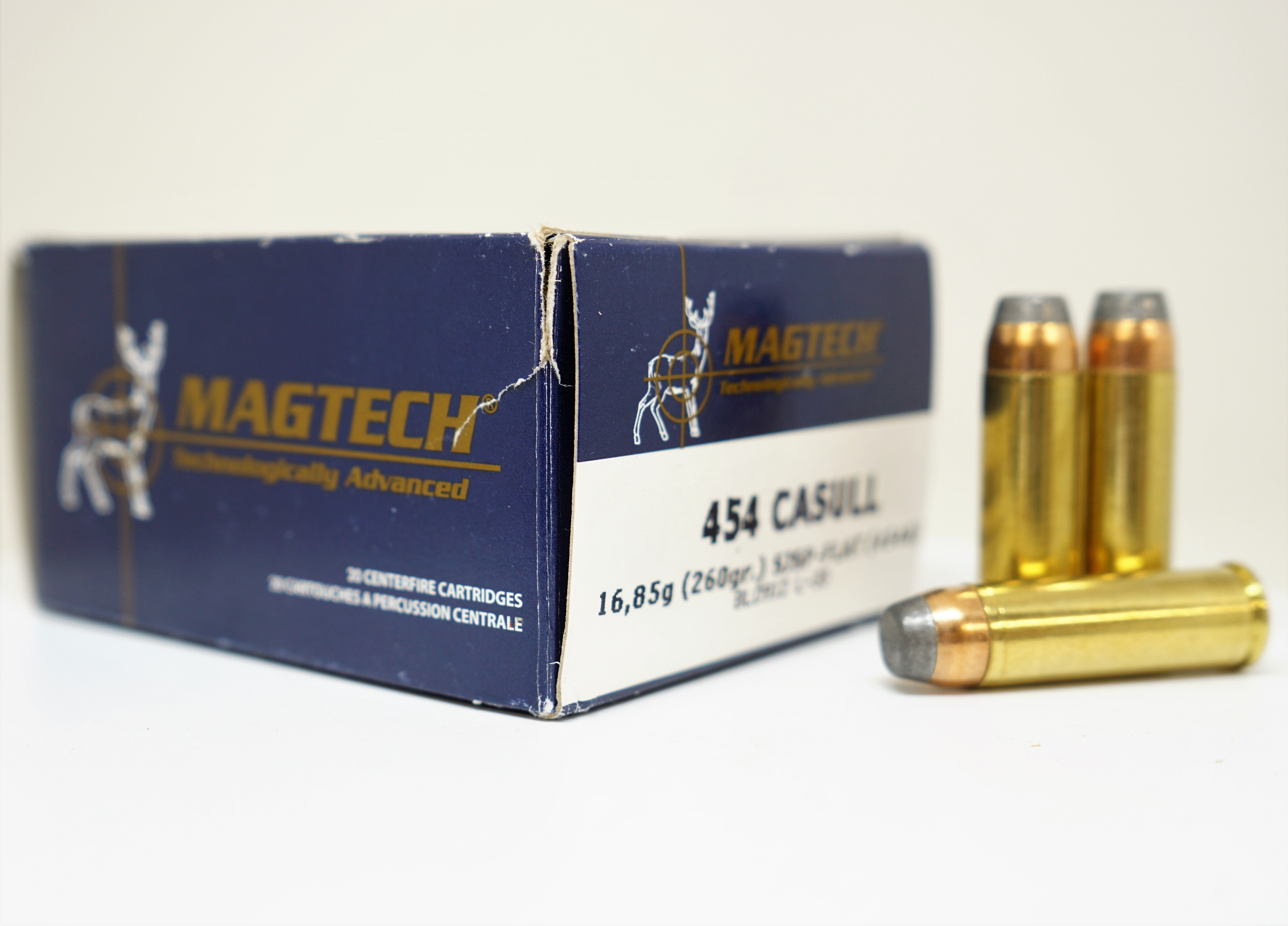 Magtech  .454   casull 16,85g sjsp-flat 20 kpl/rs 