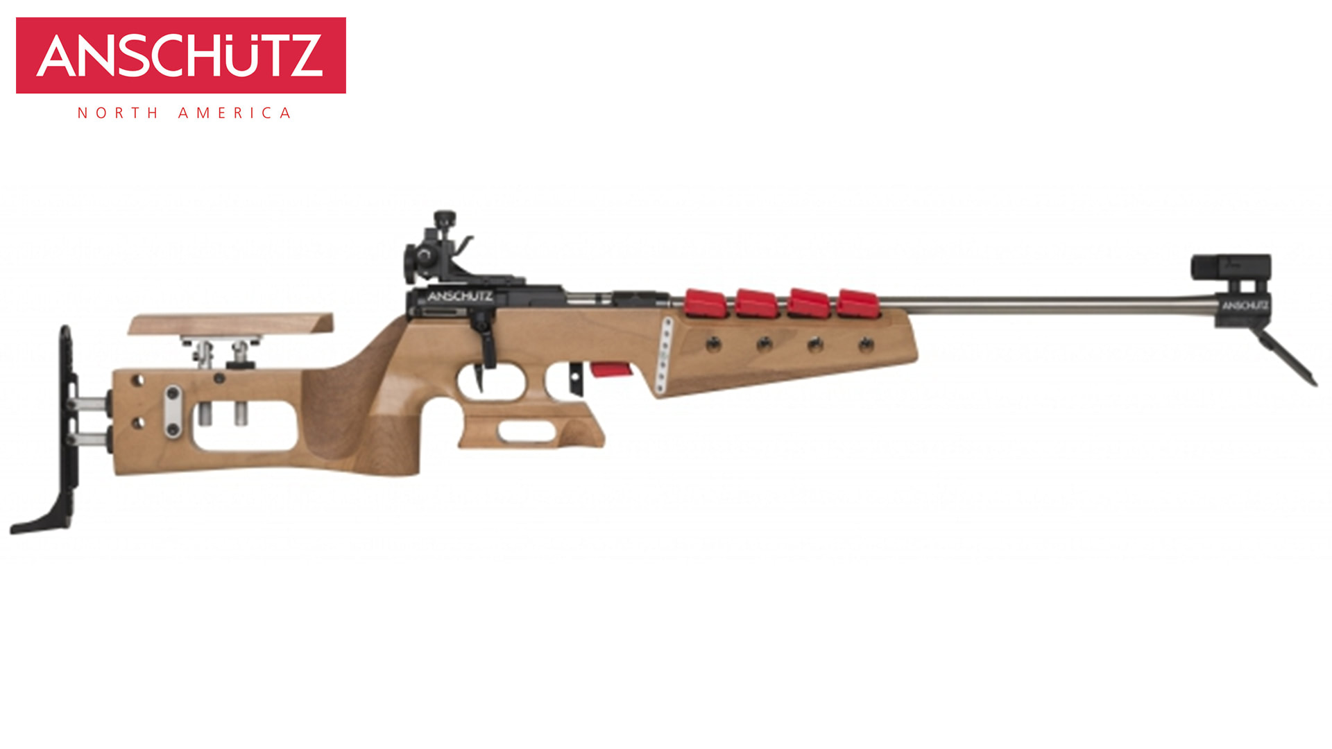 Anschutz 1827 Fortner Comfort 22lr pienoiskivääri ilman dioptereita