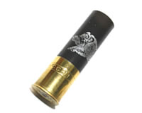 Fiocchi T5 12/70 hylsy, nallitettu 100kpl/pss Musta, villisika painatus 