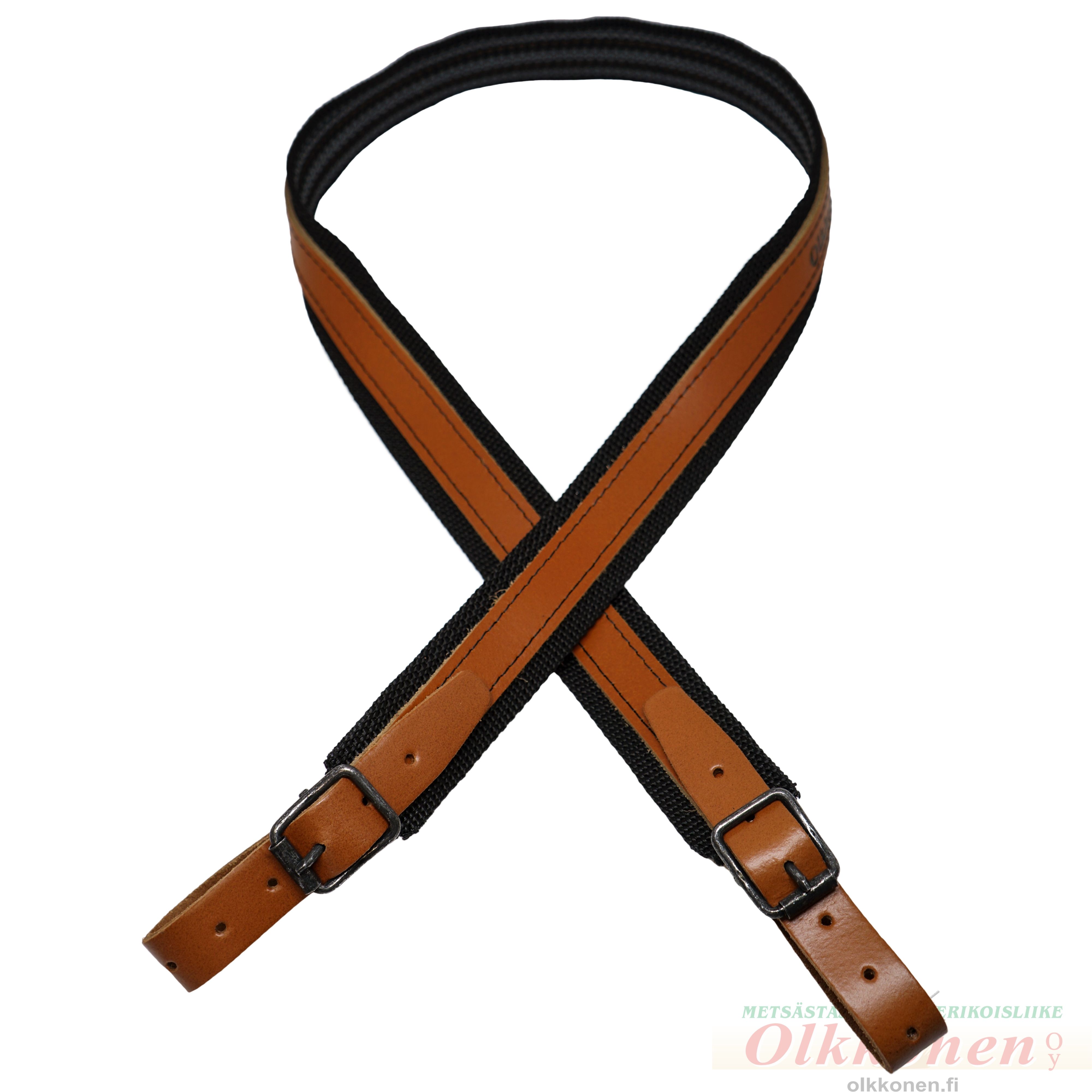 Asehihna olkkonen.fi vaalea ruskea/nahka musta/kumi 