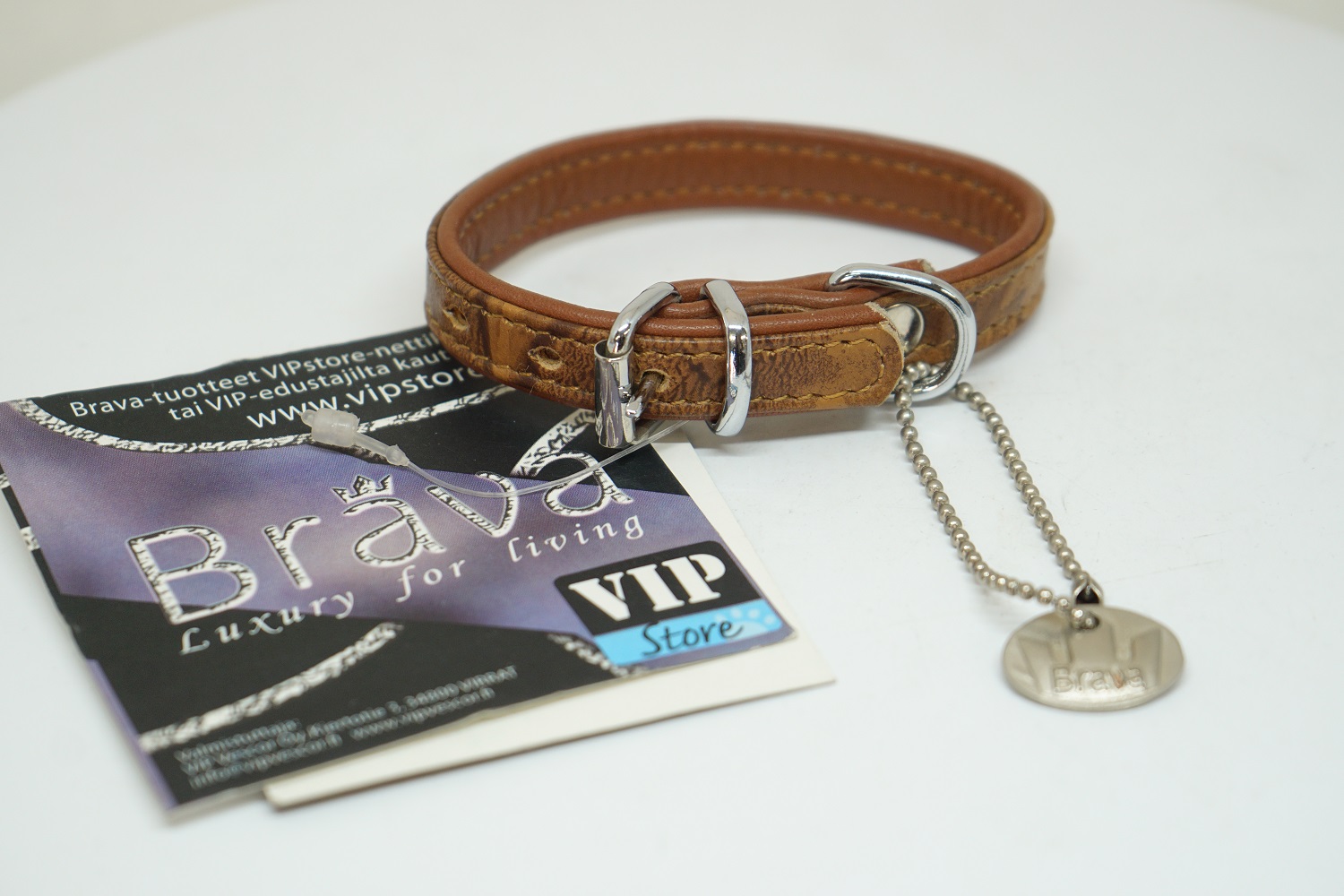 Brava Nahkapanta 25cm, ruskea