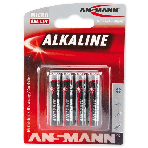 Ansmann Alkaline Red Micro AAA 4kpl