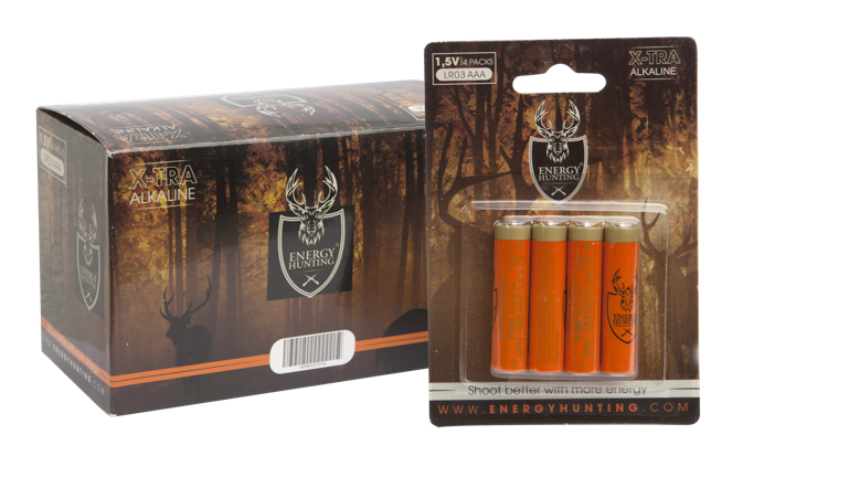 Energy Hunting paristo LR03 AAA 4kpl/pkt 