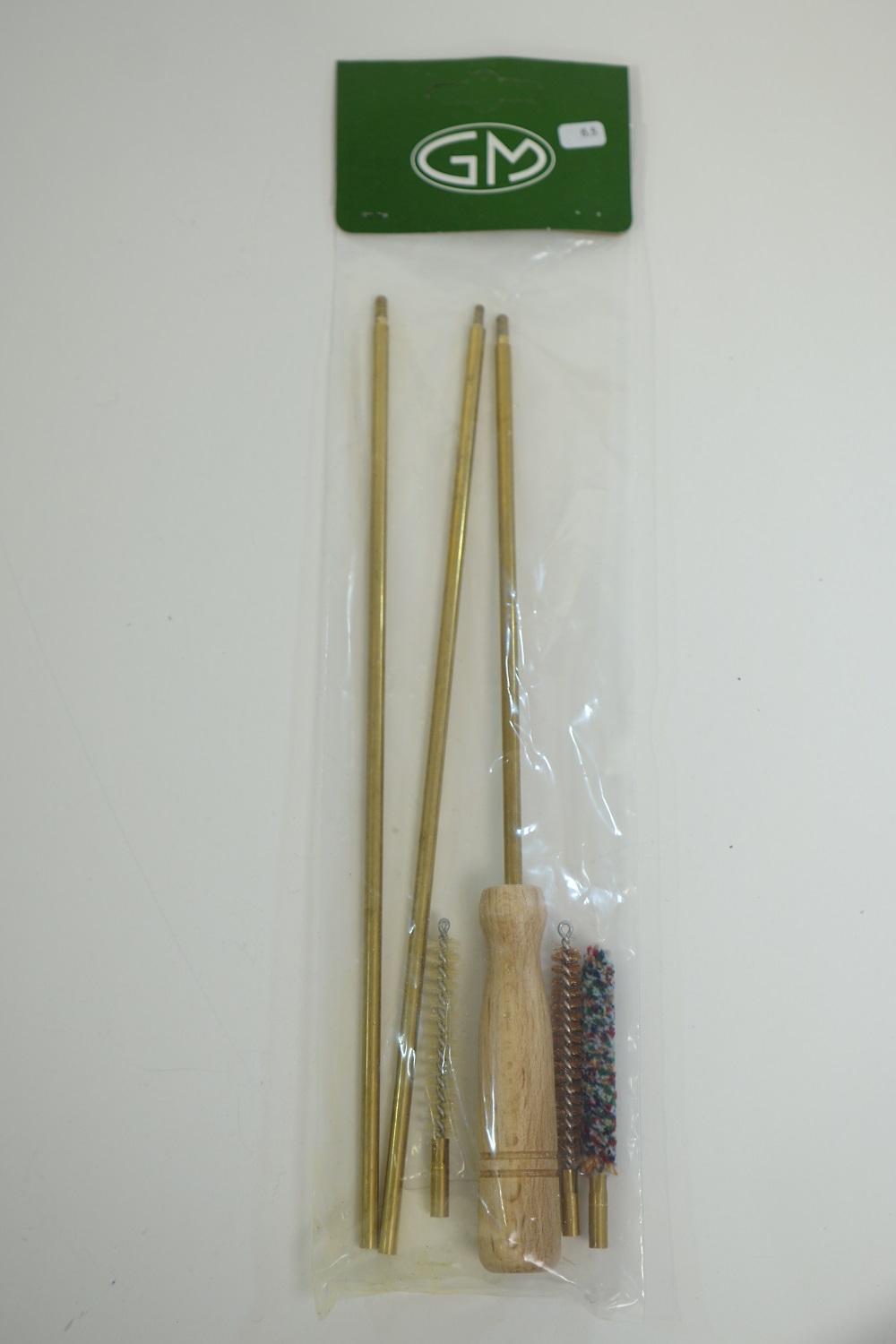 Kiväärin puhdistussarja 6,5 kaliiperille 