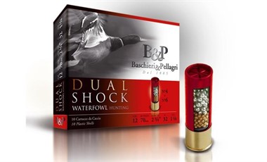 B&P Dual Shock 32 g 12/70 nro 6+4  2,7mm/3,1mm 