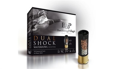 B&P Dual Shock 34 g 12/70  nro 5+3  2,9mm/3,3mm 