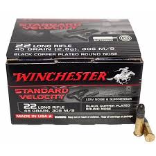 Winchester Standard Velocity 22LR 2,9g 235kpl/rs