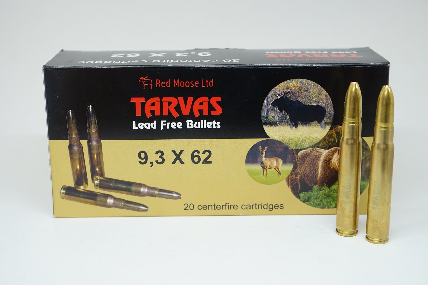 Red MooseTarvas 9,3x62 16,2g/250gr 20kpl/rs 