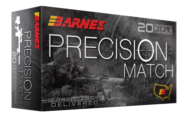 Barnes Precision Match 6,5 Creedmoor 9,1g patruuna 