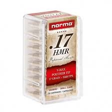 Norma .17 HMR V-Max 50kpl/rs