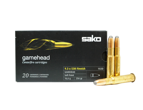 Sako 9,3x53 R Gamehead 16,6 g SP  102D 20kpl