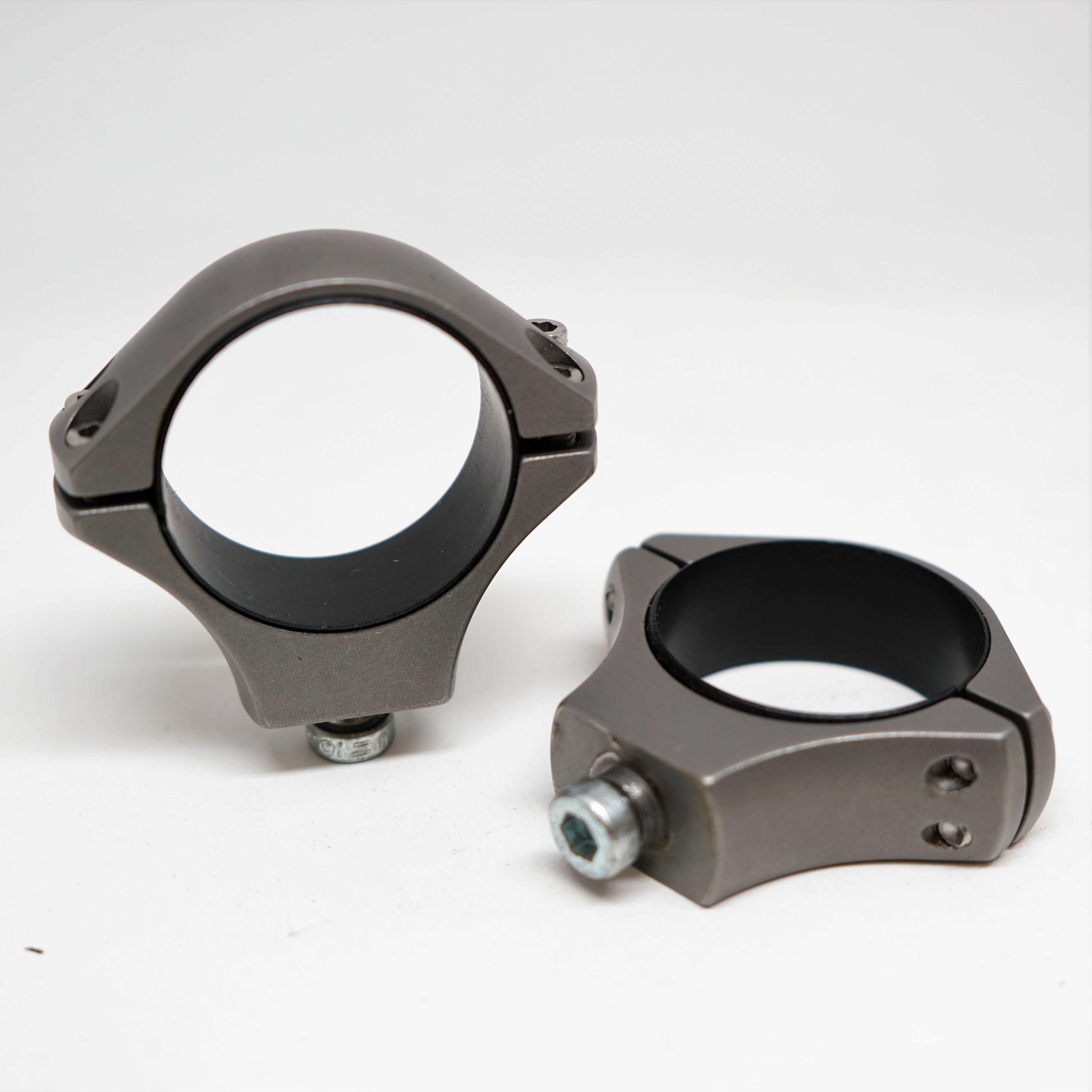 Optilock rengas  30 mm keskikorkea ruostumaton käytetty