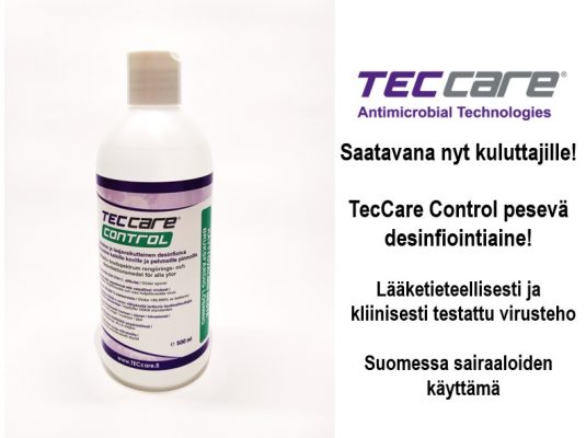 TecCare Control desinfiointiaine 500ml/pll