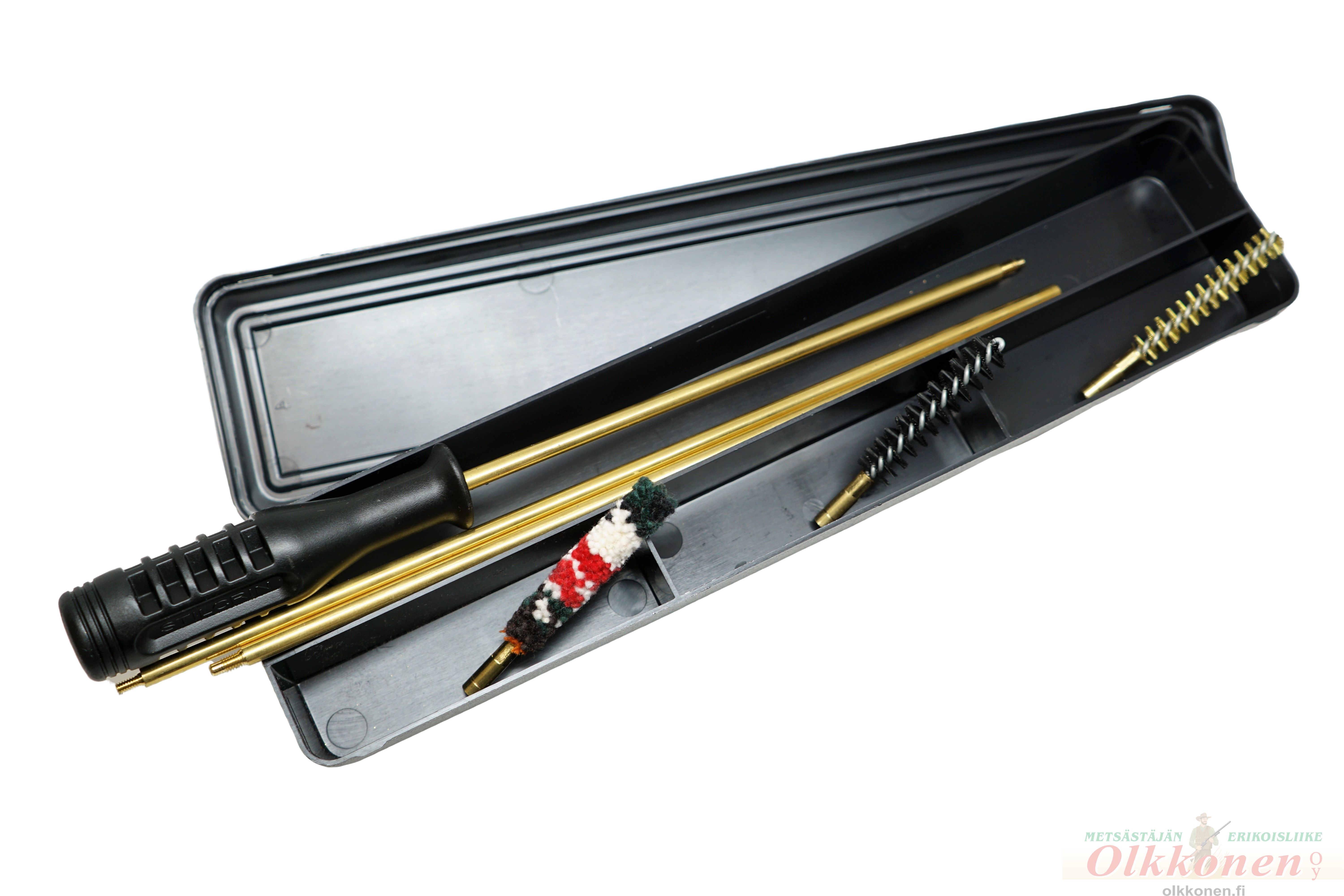 Aseenpuhditusssarja kivääri .30 kal muovikotelo