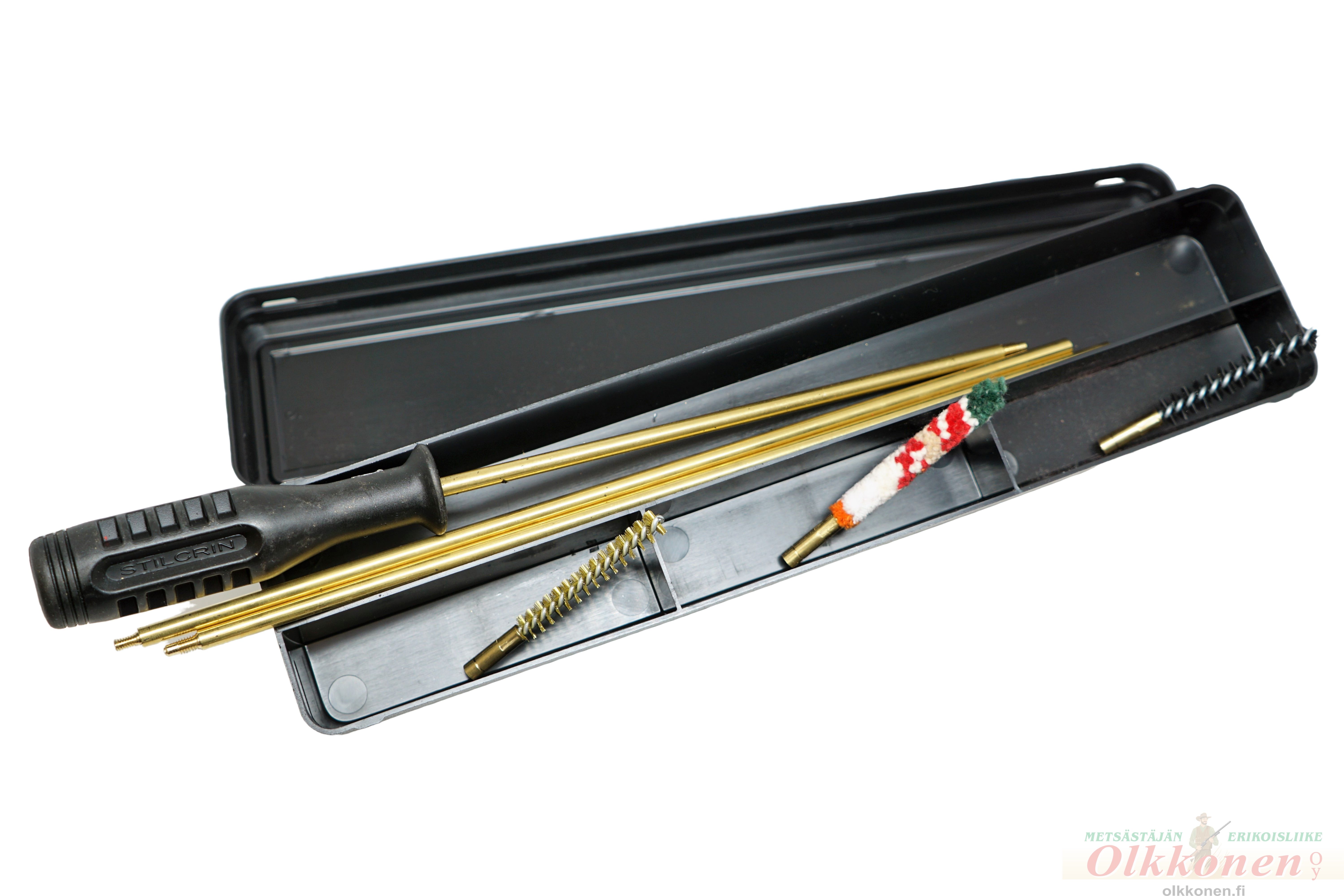 Aseenpuhdistussarja kivääri  .243 / 6,5mm muovikotelo 