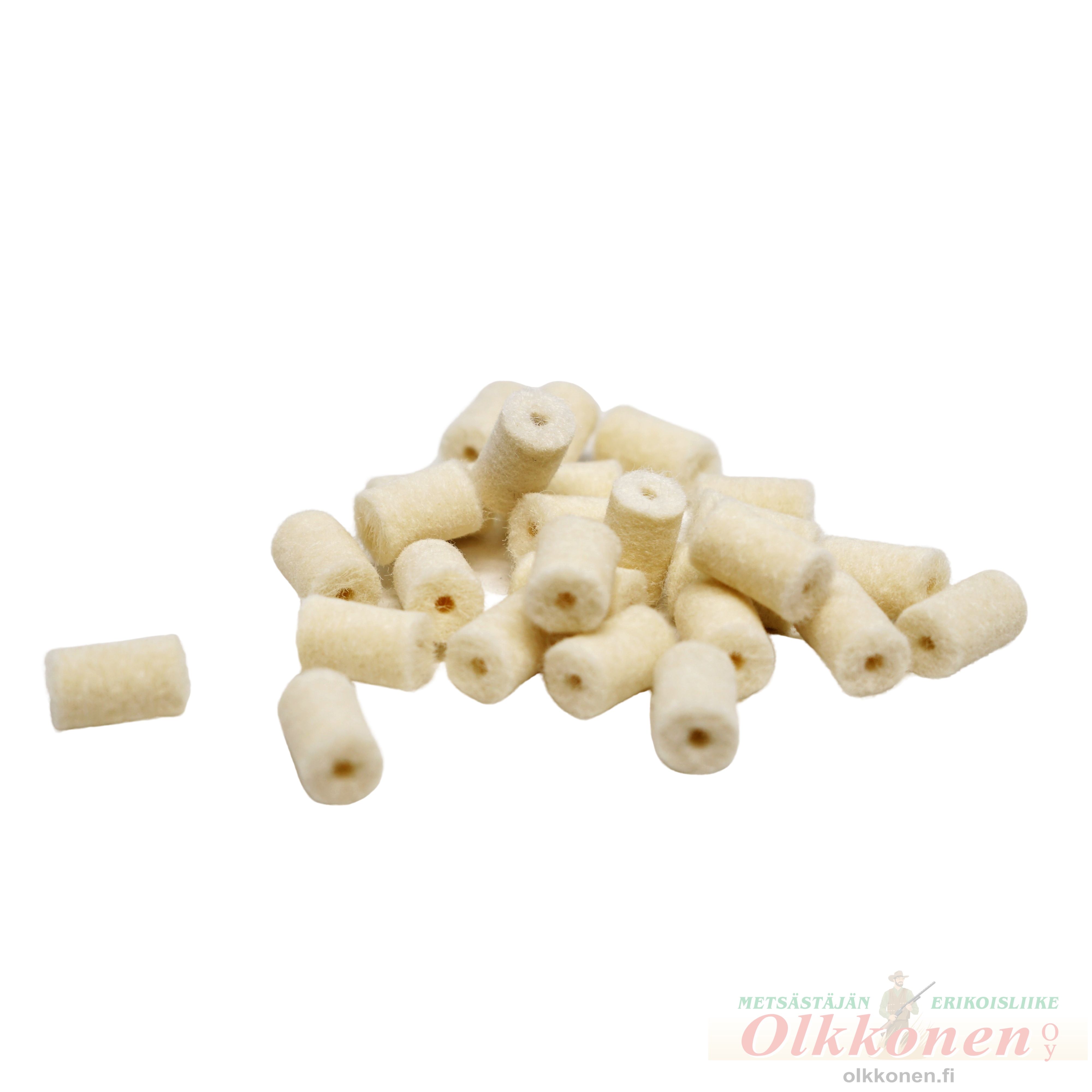 M.R. puhdistustuppo. 6,5 mm. 50 kpl rasia 