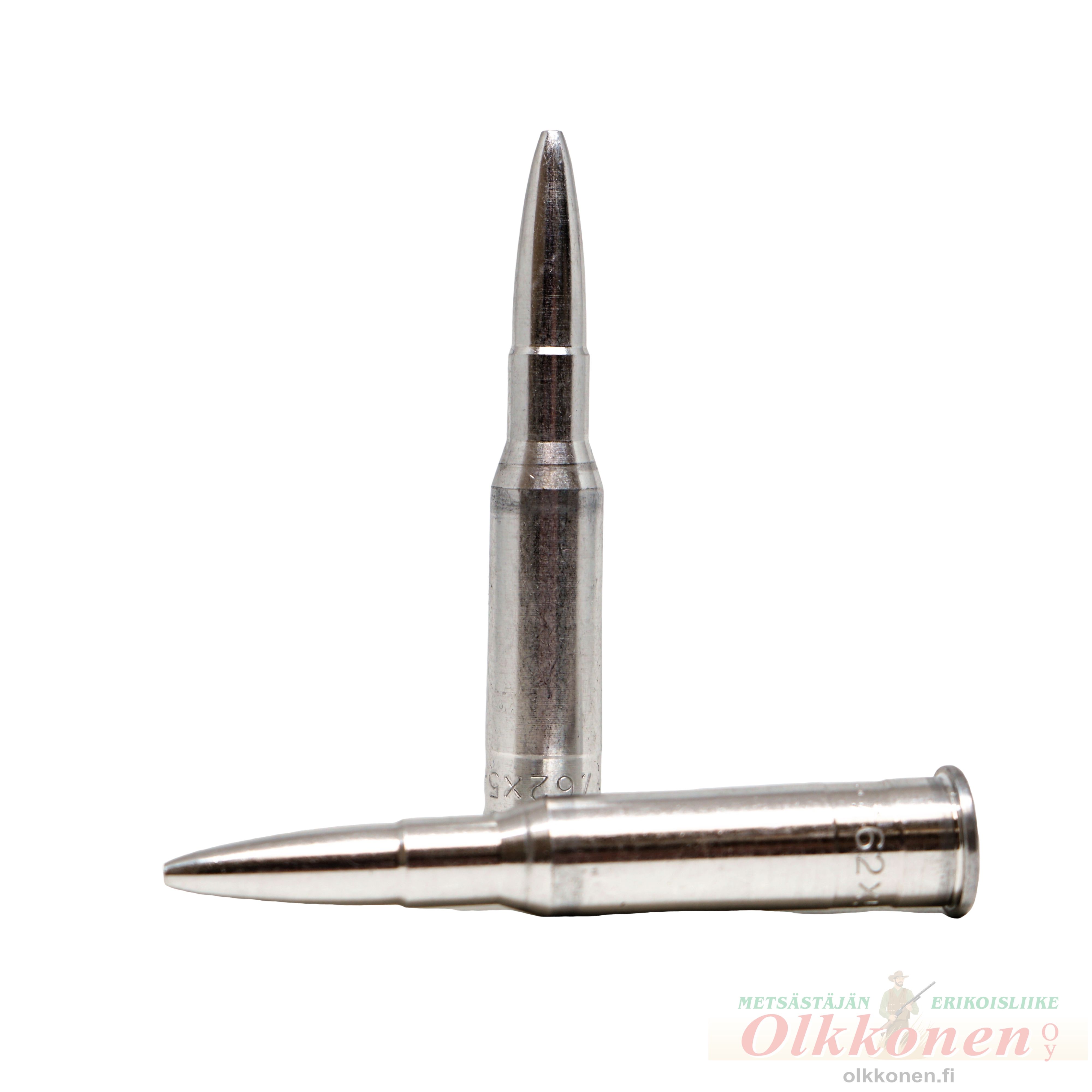 M.R. klikkipatruuna 7,62x54R  2 kpl alumiini 