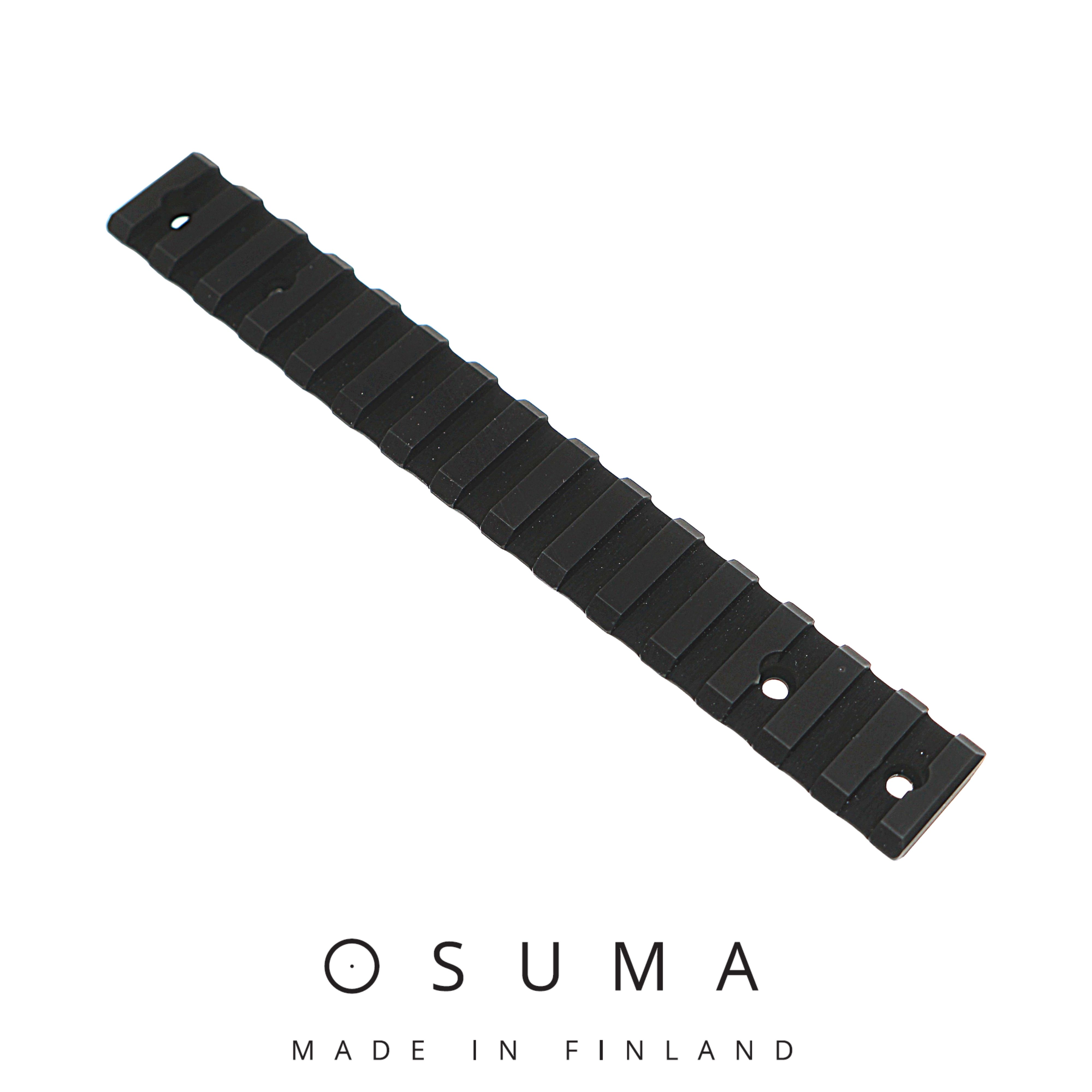 Osuma Picatinny kisko Tikka M590/M558/M595 musta 