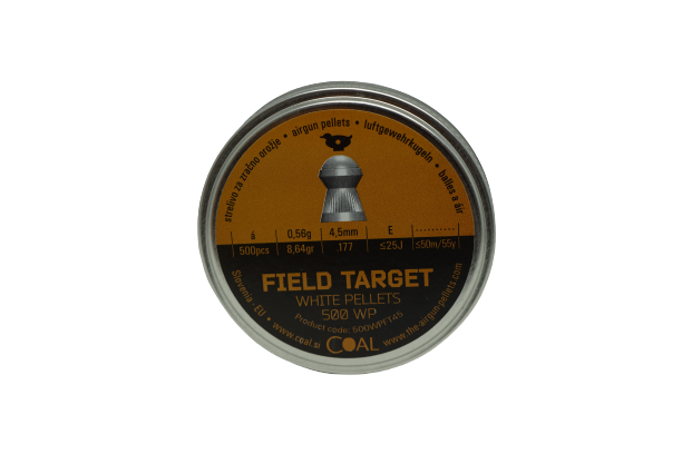 Coal ilmakiväärinluoti 4,50mm Field target 0.56g WP 500kpl/rs