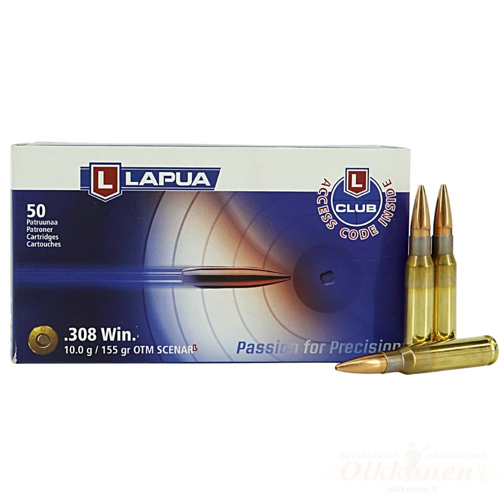 Lapua .308 Win ScenarL GB552 10g  50kpl