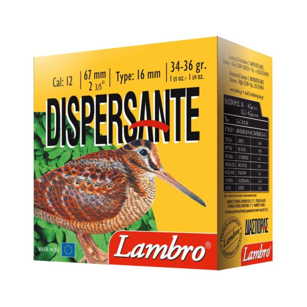 Lambro Dispersante 12/67, 34g. 2,5mm 25kpl