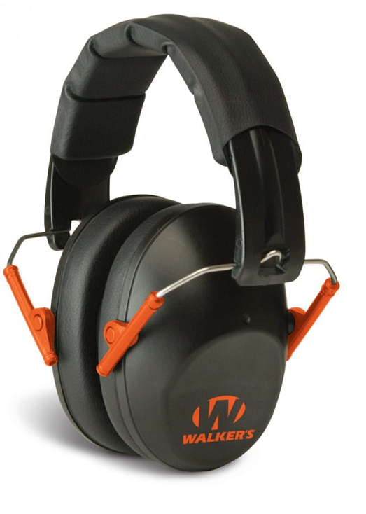 Walker’s Pro Low Profile Kuulosuojain musta-oranssi