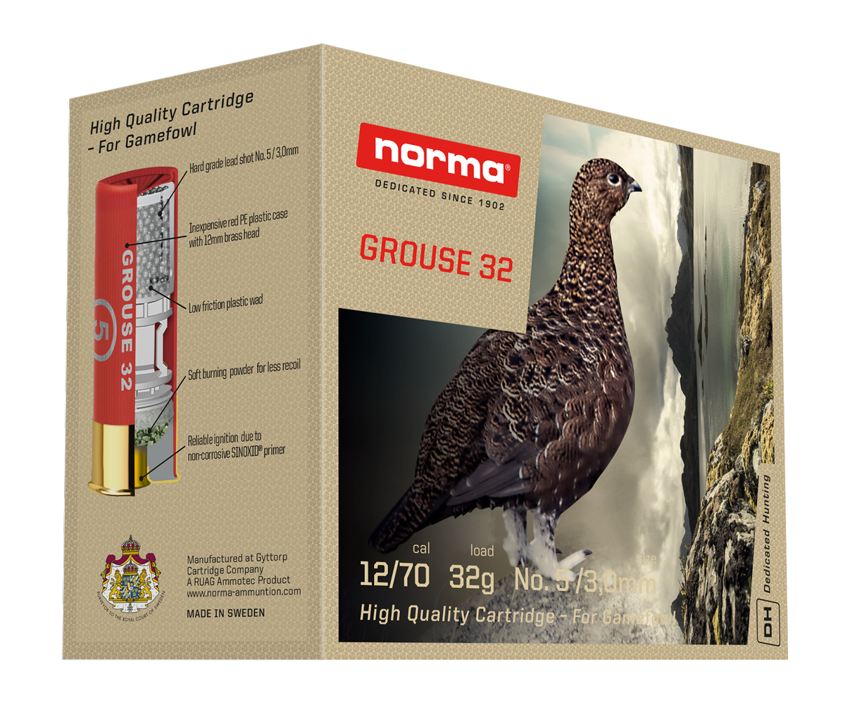 Norma Grouse 32 12/70 32g  25kpl/rs 
